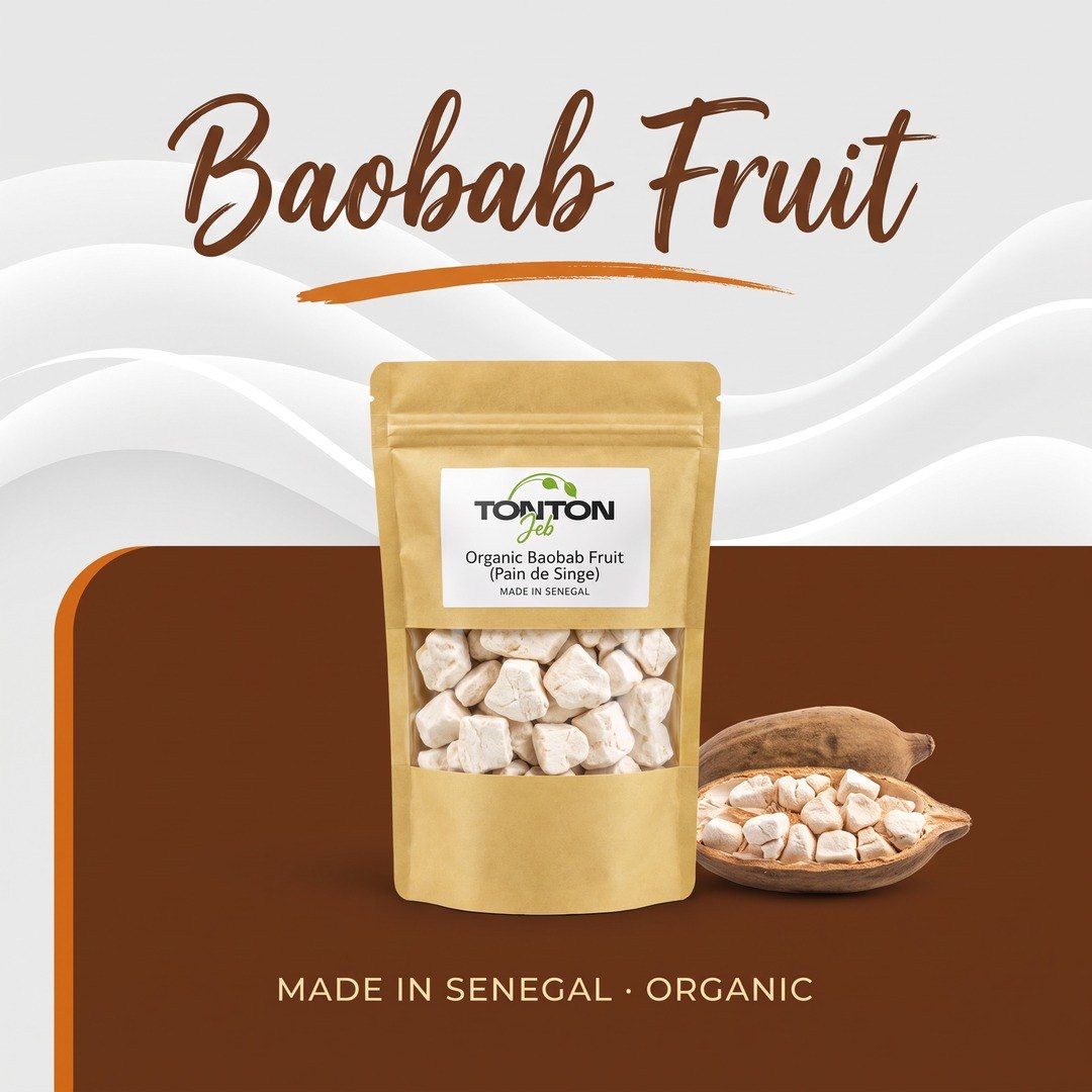 Sachet de Fruit du baobab Tonton Jeb, le produit utilisé dans cette recette