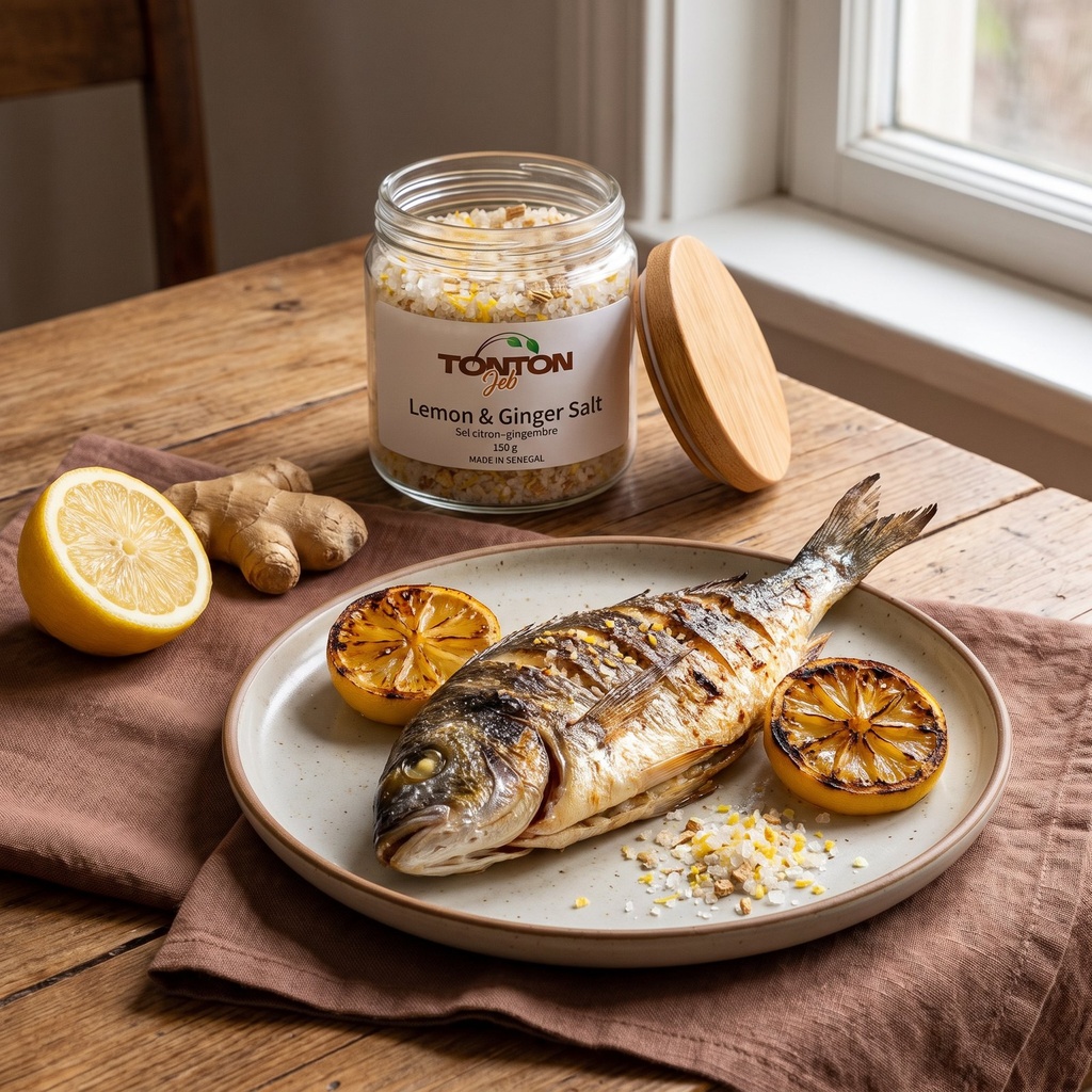 Lemon & Ginger Salt by Tonton Jeb